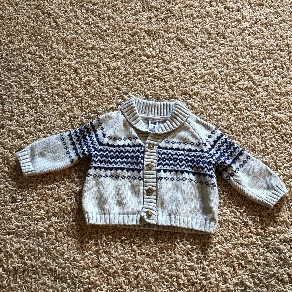 Janie and jack button up/cardigan - unisex